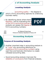 Accounting Analysis