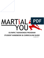 Taekwondo Program Handbook 10 Geup Curriculum