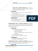 Etapa de Ejecucion y Evaluacion de CASO CLINICO