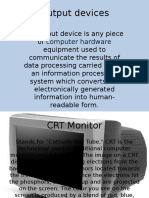 Output Devices: Computer Hardware