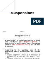 Topic 6 - Suspensions