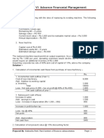 AFM Capital Budgeting