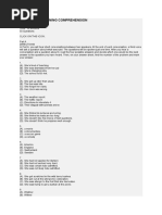 Section 1: Listening Comprehension