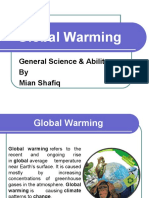 Global Warming: General Science & Ability by Mian Shafiq