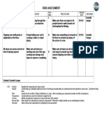 Risk Assessment Form 1111