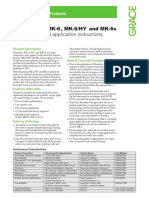 Monokote MK-6, MK-6/HY and MK-6s Product Data and Application Instructions