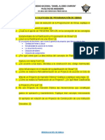 Examen de Programación de Obras 2014-I