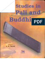 Studies in Pali and Buddhism: A Memorial Volume in Honor of Bhikkhu Jagdish Kashyap