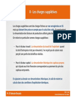 Charges Suppletives