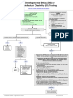 Developmental Delay (DD) or Intellectual Disability (ID) Testing Algorithm