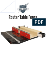 Router Table Fence