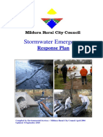 StormwateStormwater Emergency Response Planr Emergency Response Plan