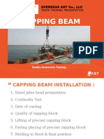 Capping Beam Installation - Training Presentation - Rev.01-Chinmoy