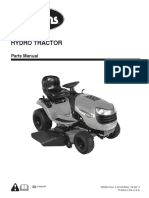 Arien Hydro Tractor Parts Manual