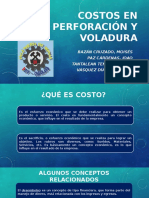 Costos en Perforación y Voladura