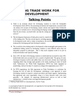 Making Trade Work For Development - WTO