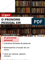 Pronome em Adjacencia Verbal