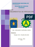 Fundamentos de Irrigacion 