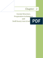 Chapter - 2: Crystal Structure, Preparation Techniques and Swift Heavy Ions Irradiation