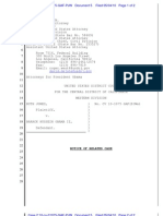 JONES V OBAMA - OBAMA'S NOTICE OF RELATED CASE - Case 2:10-cv-01075-GAF-PJW - 05/04/10