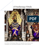 The Story of Panduranga Vittala