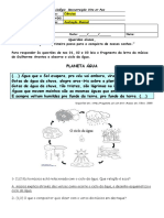 Avaliao Mensal Ciencias