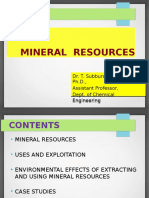 Mineral Resources