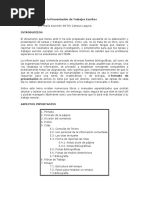 Herramientas para La Presentación de Trabajos Escritos