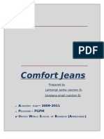 Project Report On Starting A New Business.... (Comfort Jeans)