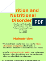 Nutrition and Nutritional Disorders ITE