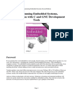 Programming Embedded Systems - 2nd Edition With C and GNU Development Tools