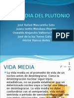 Vida Media Del Plutonio