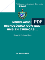 Modelacion Hidrologica Con HEC HMS en CUENCAS PDF