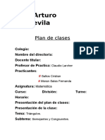 Plan de Clases Triangulos