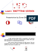 Light Emitting Diodes: Presentation by Evren EKMEKÇİ