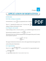 Ch-6 (Applications of Derivatives) PDF