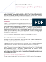 La V de Gowin Un Instrumento para Aprender A Aprender y A Pensar