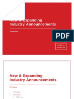 2014 New and Expanding Industries Report