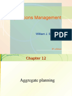 Aggregate Planning