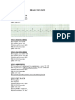 Ekg Guidelines PDF