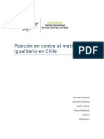 Contra El Matrimonio Homosexual Informe