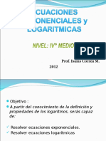 Ecuaciones Exponenciales y Logar Tmicas