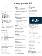 Recetas para Programación Shell