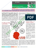 Boletin Salud Laboral y Prevencion Uso Numero 4 2016 PDF