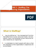 Chapter 5 Staffing