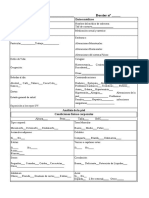 Ficha de Corporal Tratamientos Estéticos