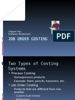 Job Order Costing A