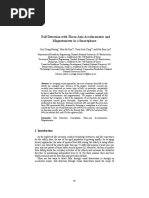 Fall Detection With Three-Axis Accelerometer and Magnetometer in A Smartphone