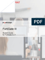 FortiGate III Student Guide-Online