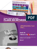 Plano de Estudo para o ENEM e Vestibulares